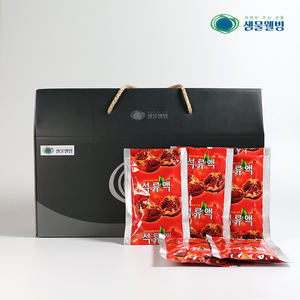 석류즙100ml,  석류원물로만든즙,석류+사과  *2박스 60팩*